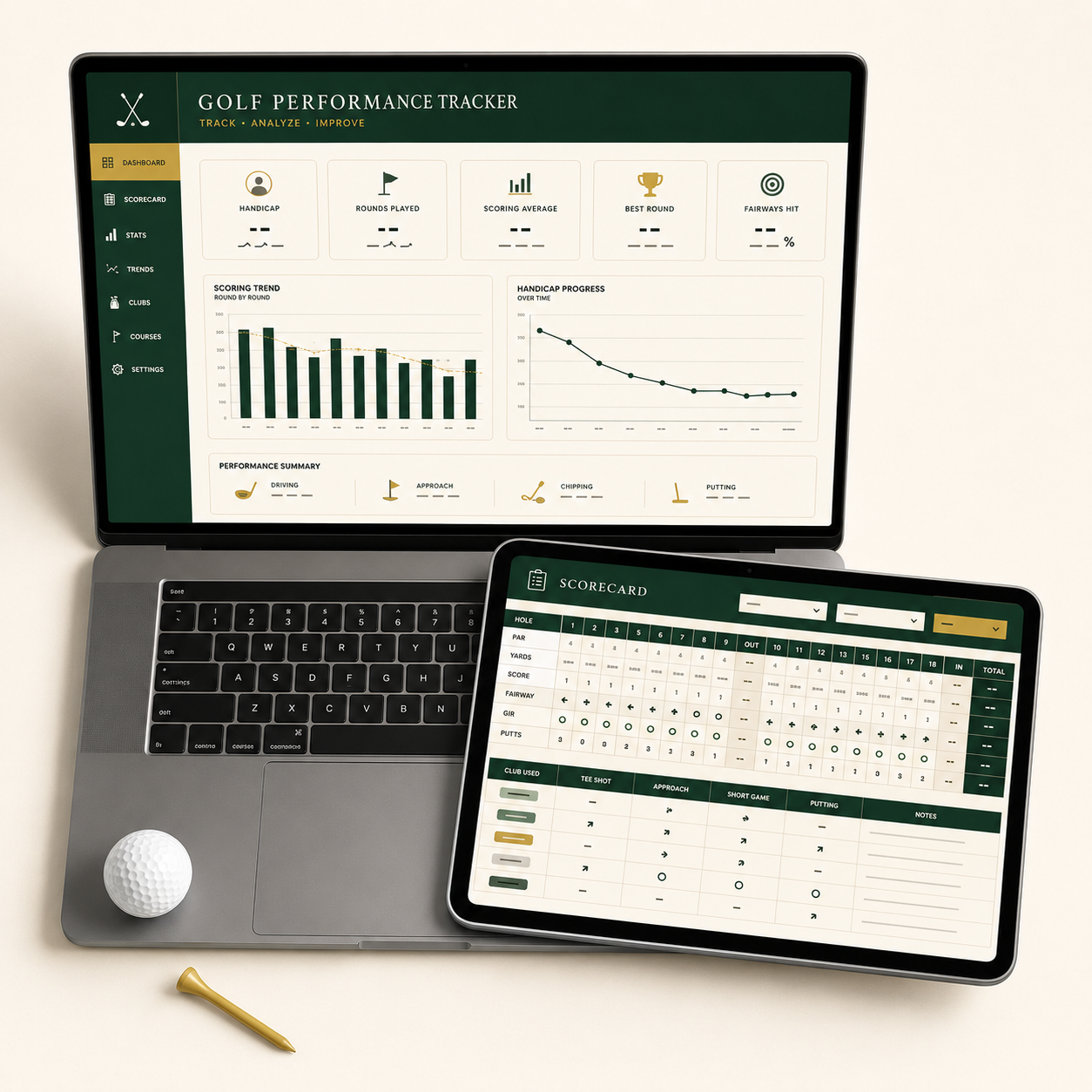 The Complete Golf Performance Tracker